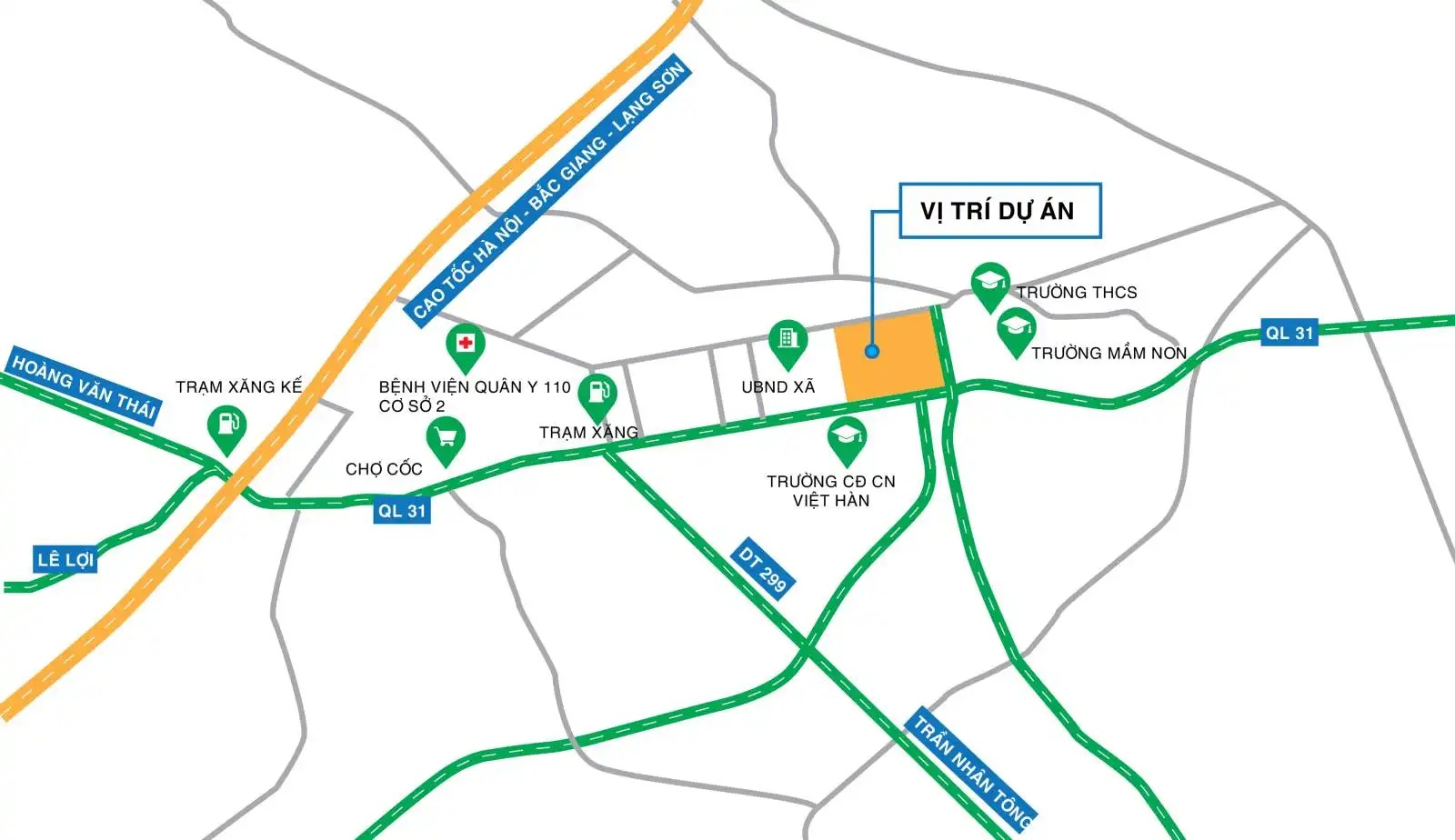 Vị trí Thái Đào Residence